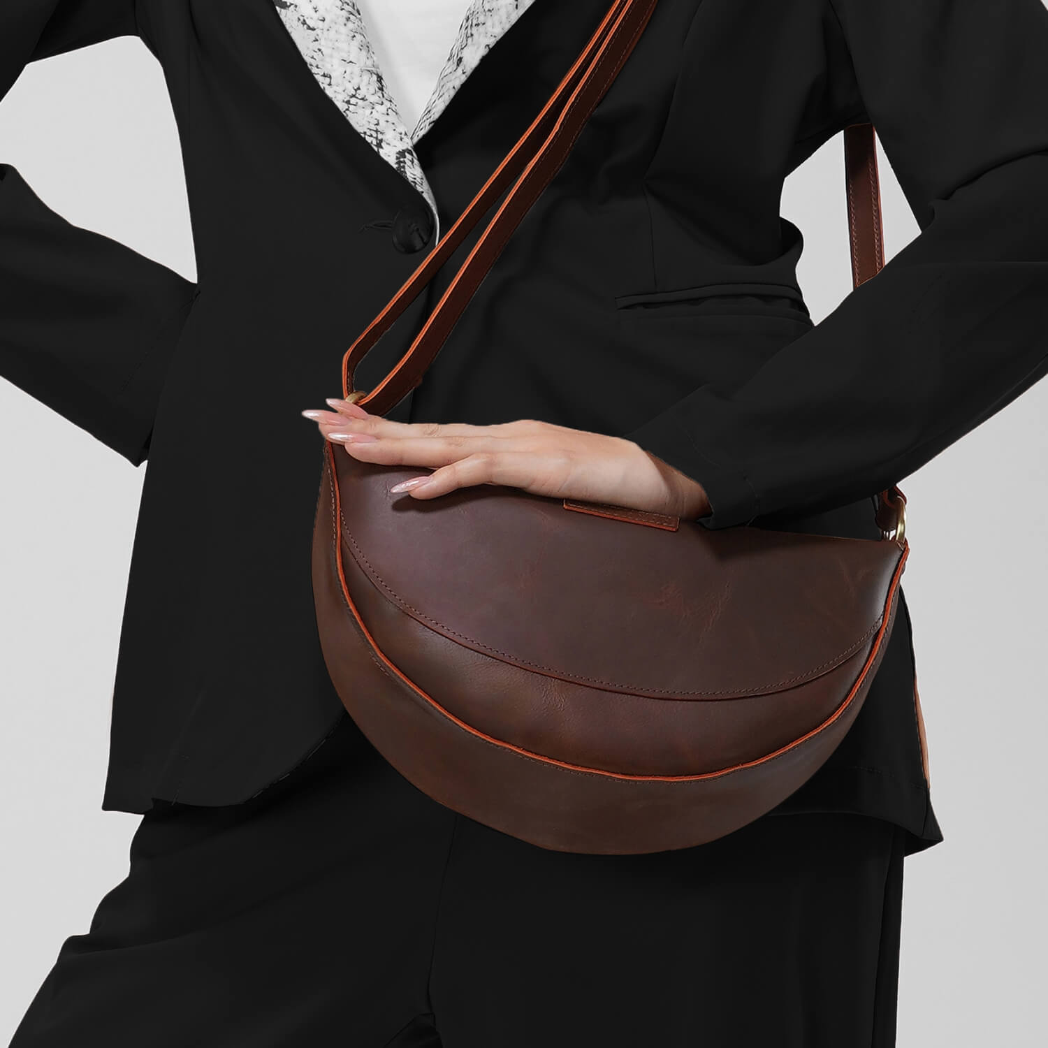 Borsa a tracolla Oslo | | Marrone