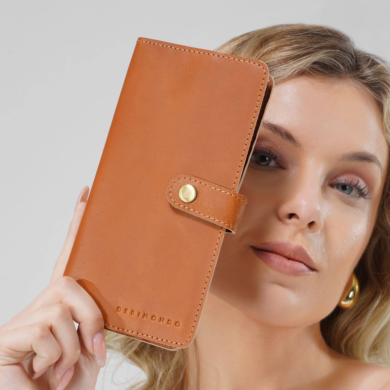 Portafoglio classico bi-fold Milan | | Marrone chiaro