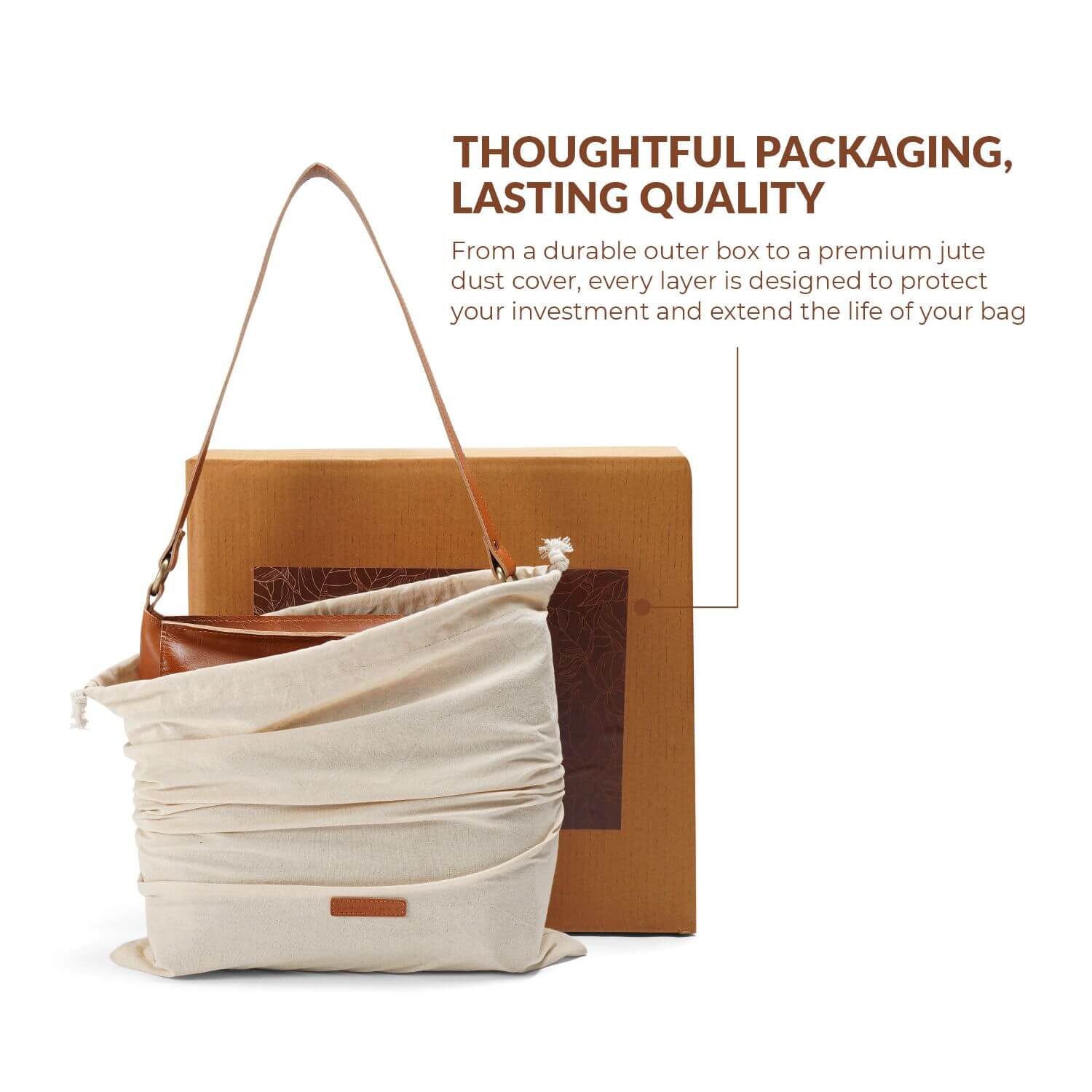 Borsa a tracolla Lisbon Triangle | | Marrone chiaro