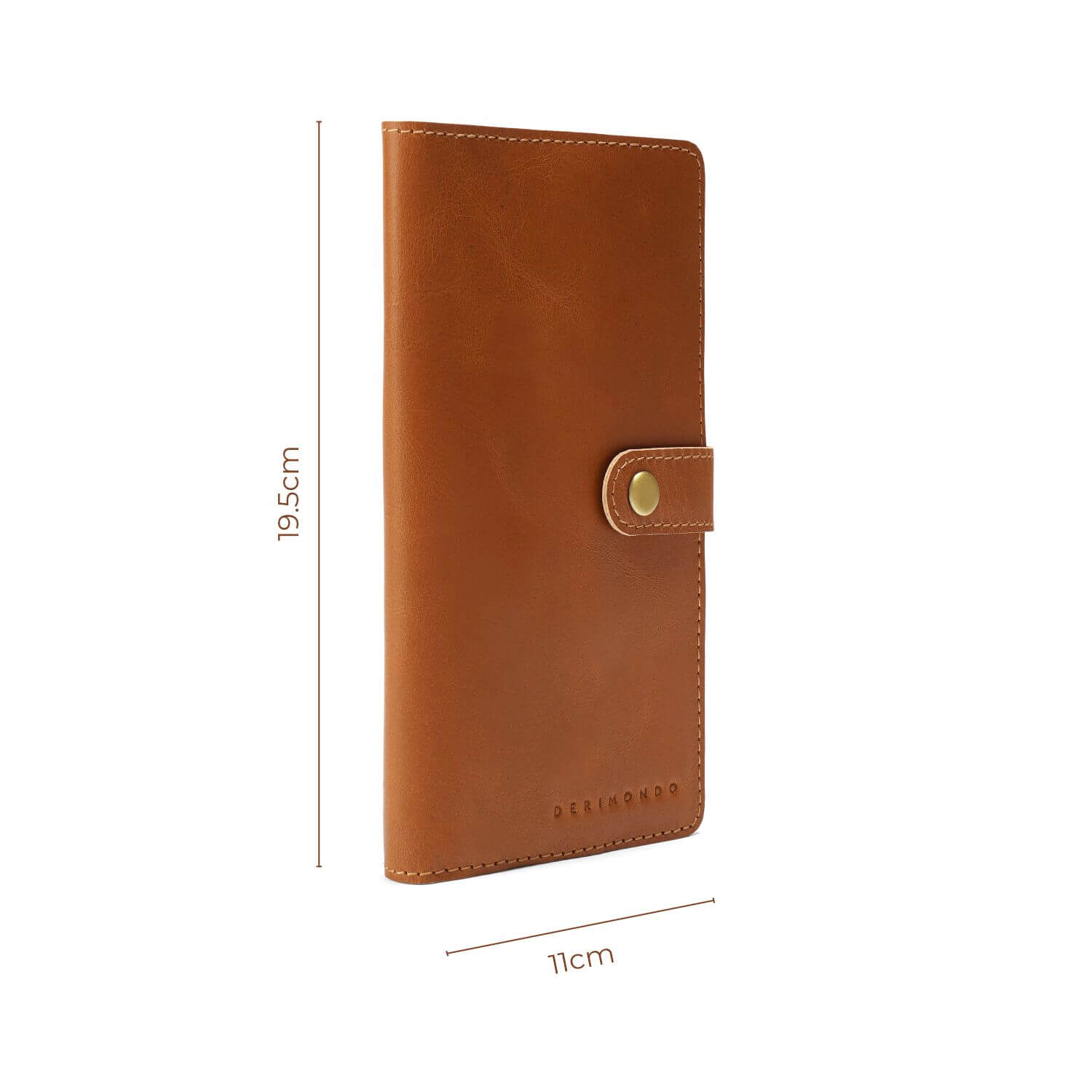 Portafoglio classico bi-fold Milan | | Marrone chiaro